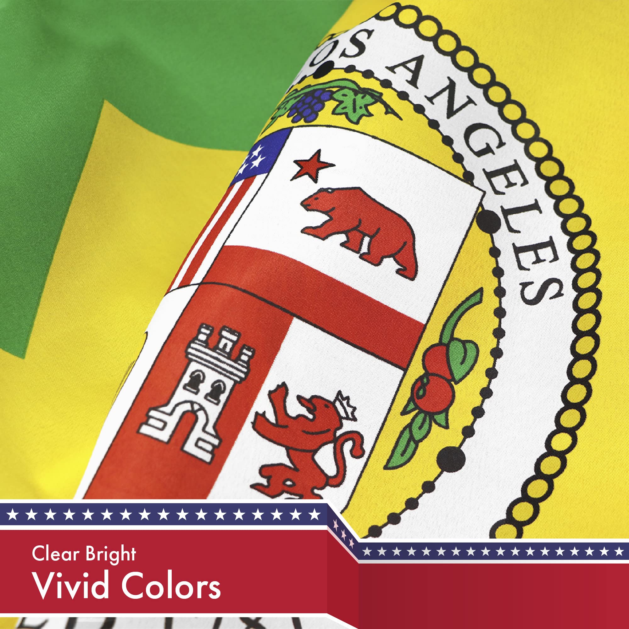 G128 - Los Angeles City Flag - Image 3