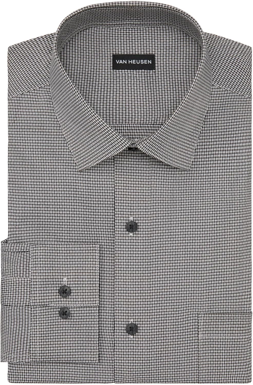 Van Heusen Mens Dress Shirt Slim Fit Ultra Wrinkle Free Flex Collar Stretch - Image 3
