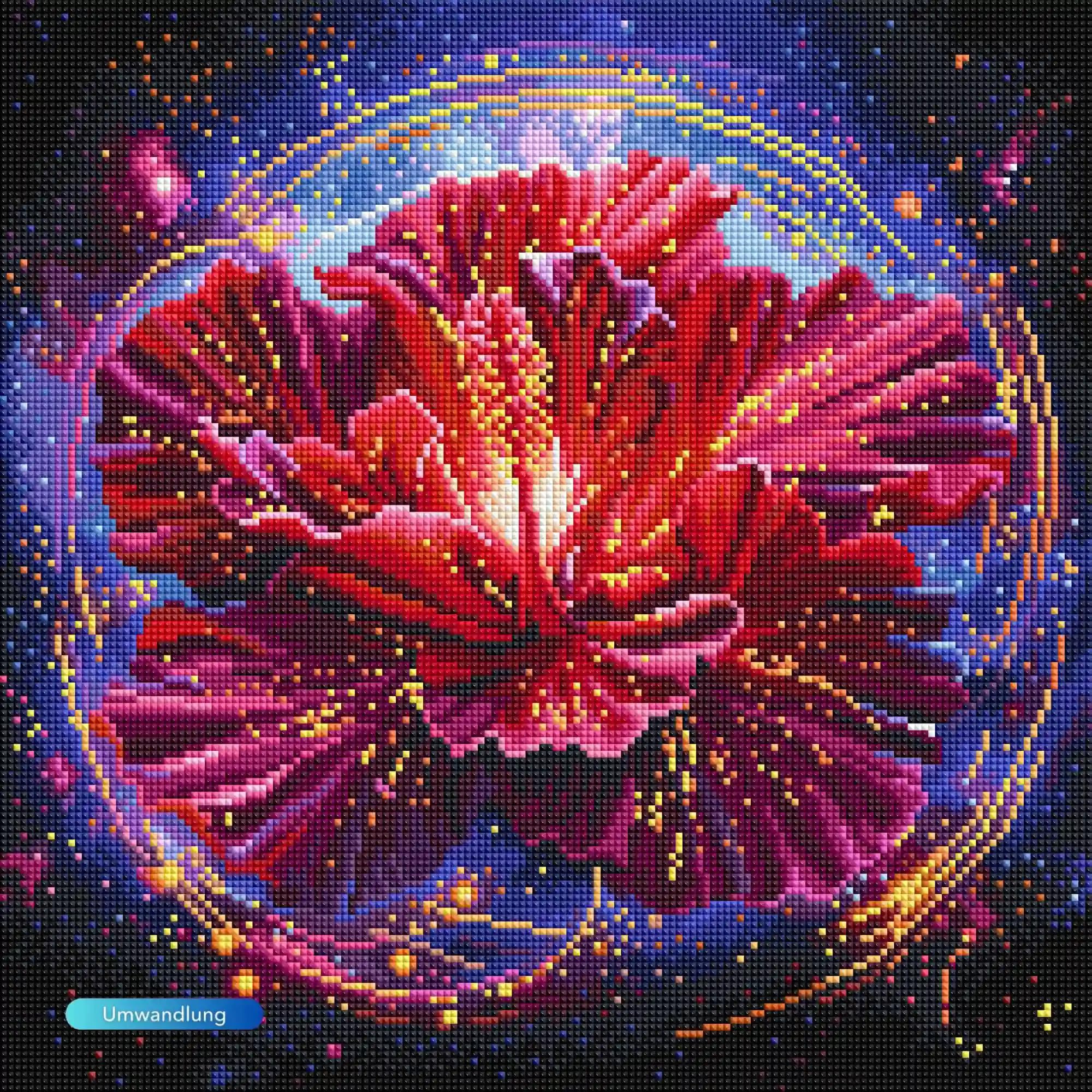 Picmondoo Diamond Painting - 40x40cm - Königin im eigenen Licht