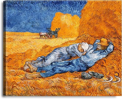 Miniatura 1414 de A&T ARTWORK The Starry Night de Vincent Van Gogh. Tamaño del marco: 36 x 30 pulgadas, tamaño de la imagen: 30 x 24 pulgadas, reproducciones clásicas