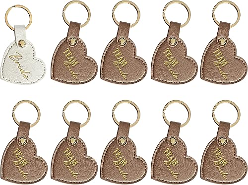 Regalos de dama de honor, regalos de despedida de soltera, decoraciones para mujeres, 10 llaveros de novia.