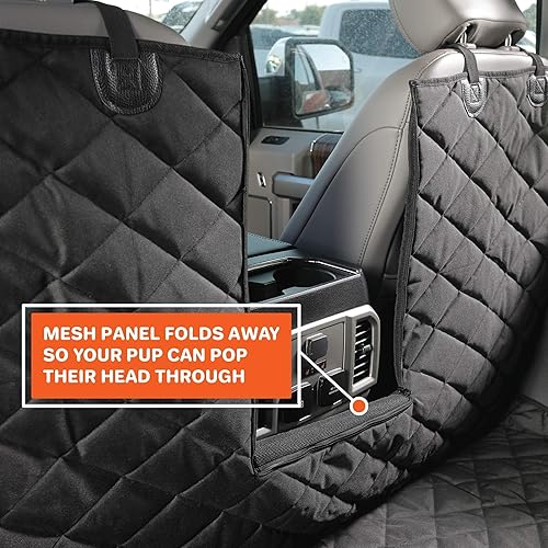 Miniatura 6 de 4Knines Hamaca impermeable para suelo de perro para camiones de tripulación  adecuada para camiones Ford, GMC, Chevrolet, Toyota de tamaño completo