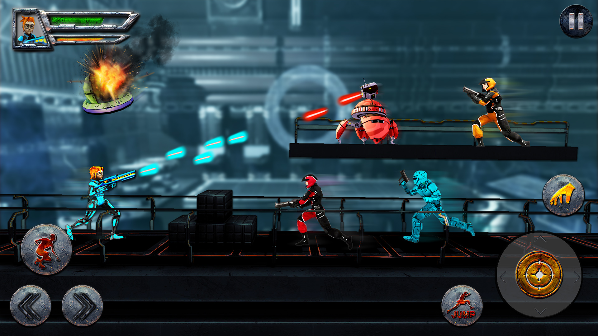 Metal Soldier Strike Free Action Games