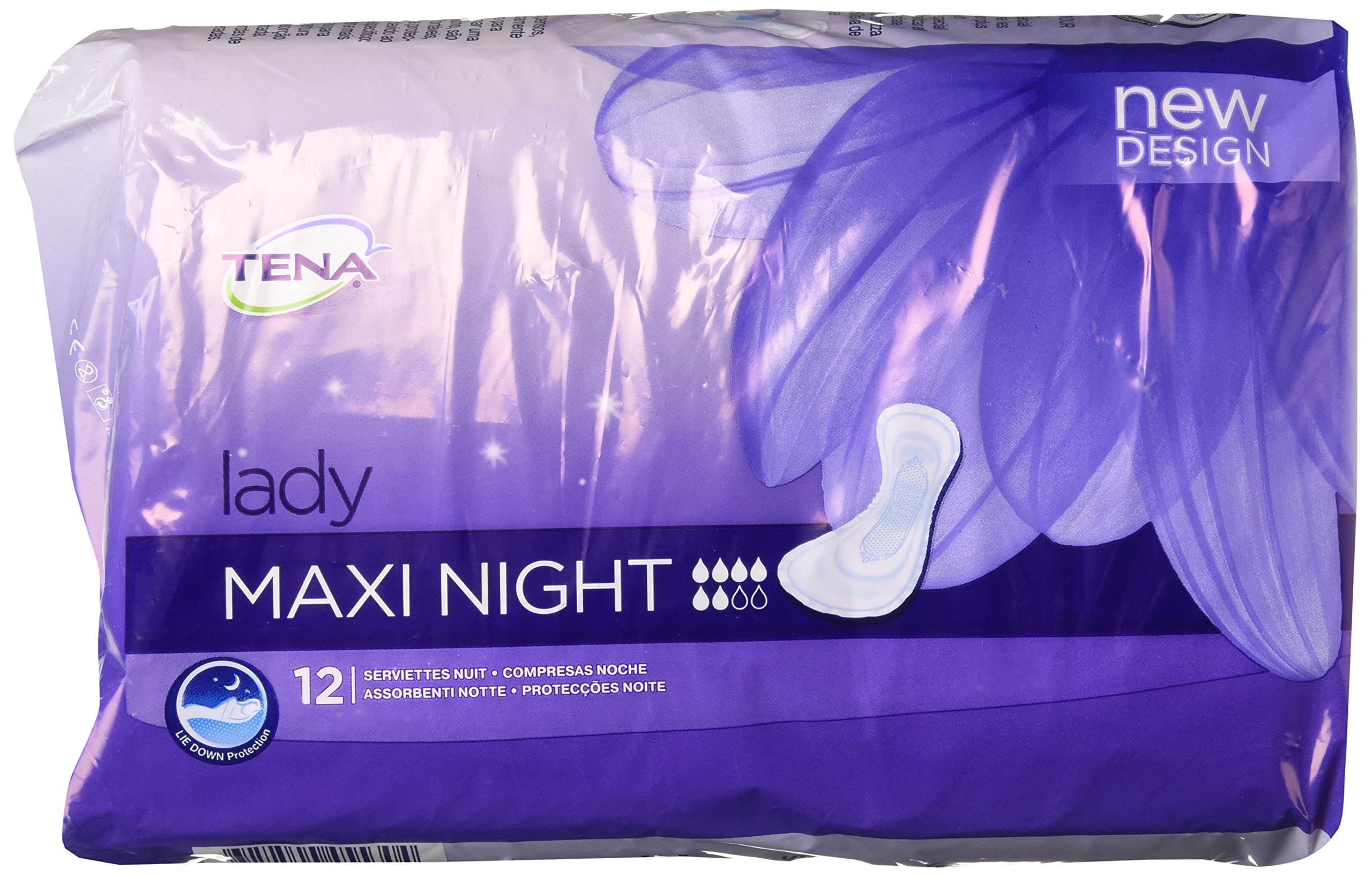 Tena Protection Lady Maxi Night 12 Pièces