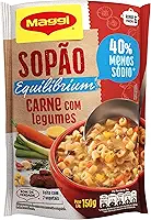 MAGGI Equilibrium Sopão Carne com Legumes Sachê 150g