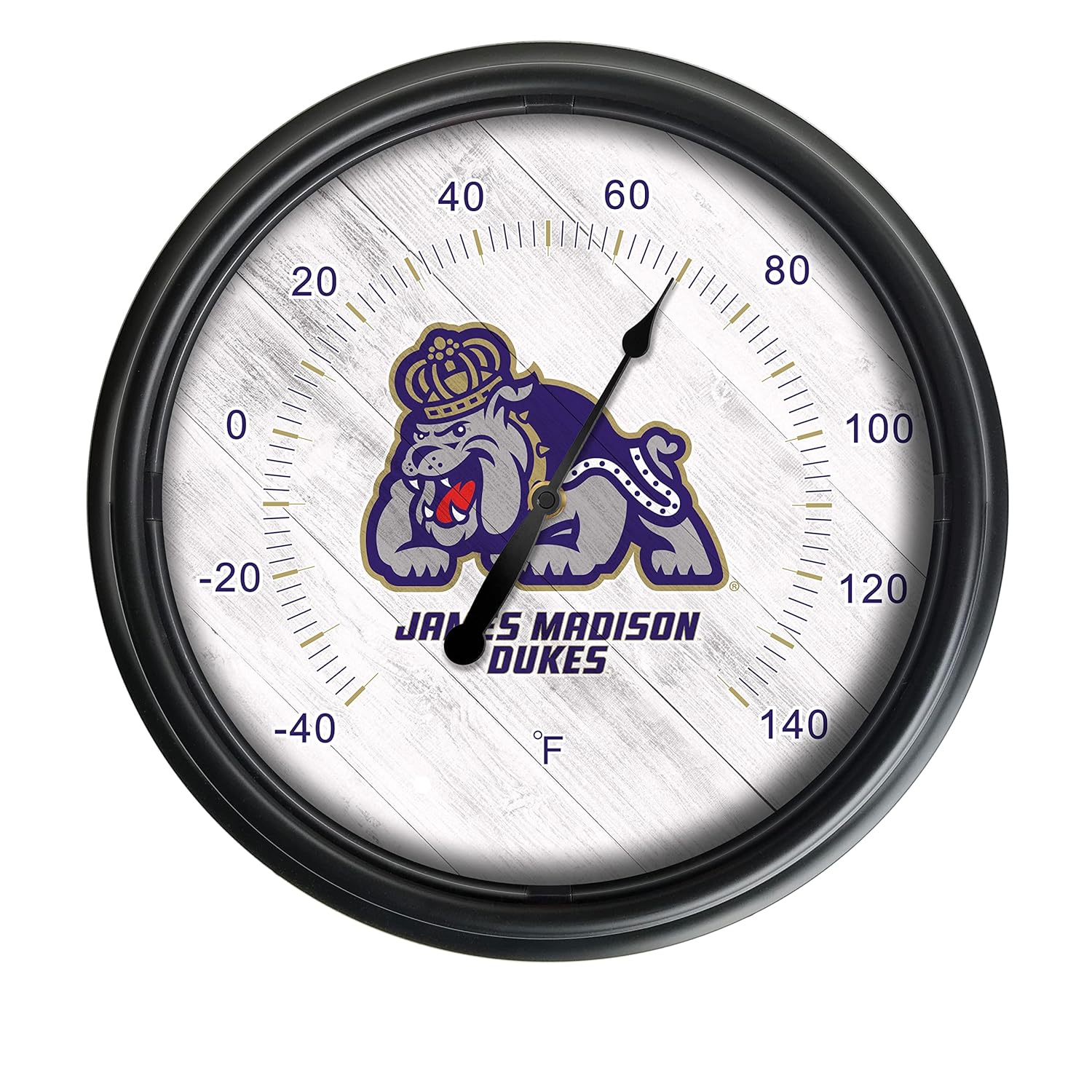 James Madison University Indoor/Outdoor LED Thermometer