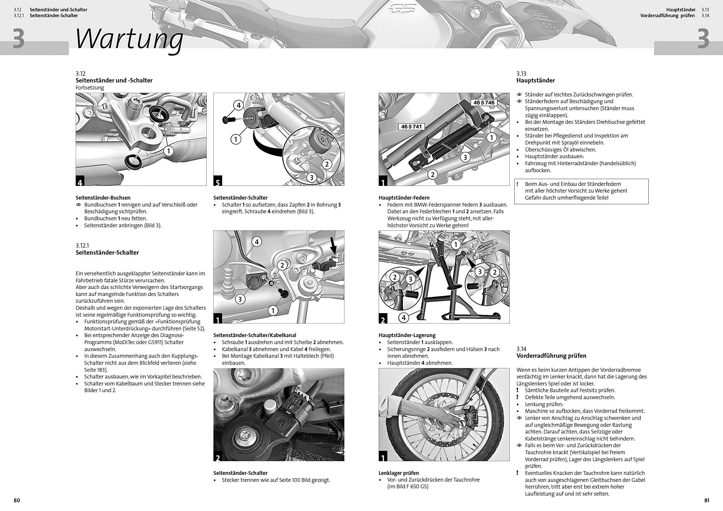 BMW R 1200 GS, R 1250 GS & Adventure, Reparaturanleitung: Typen, Technik, Tipps, Tricks; Das umfassende Handbuch