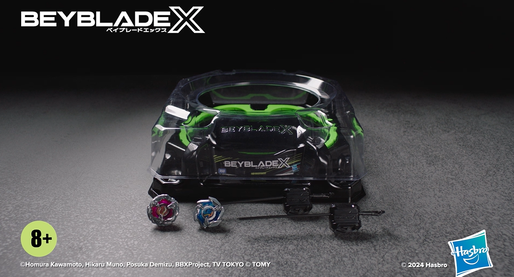 Beyblade X Xtreme Battle Set with Beystadium Arena Featuring X