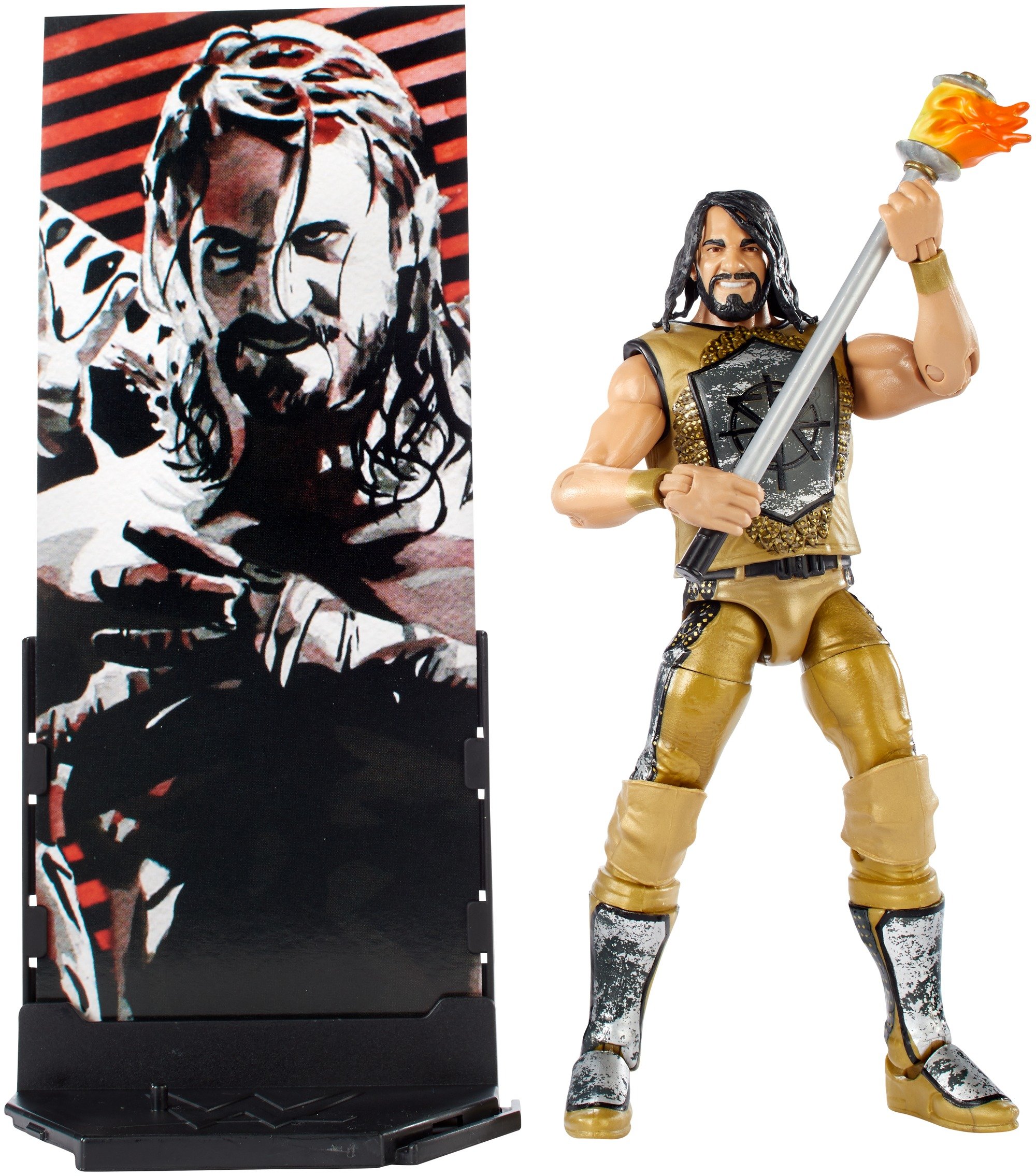 Amazon.com: WWE Seth Rollins Elite Collection Action Figure : Toys