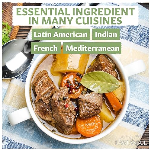 Miniatura 6 de Eastanbul Hojas de laurel, 1.1 onzas, hojas de laurel secas enteras, hojas de laurel frescas de granja, hojas de laurel veganas seleccionadas a