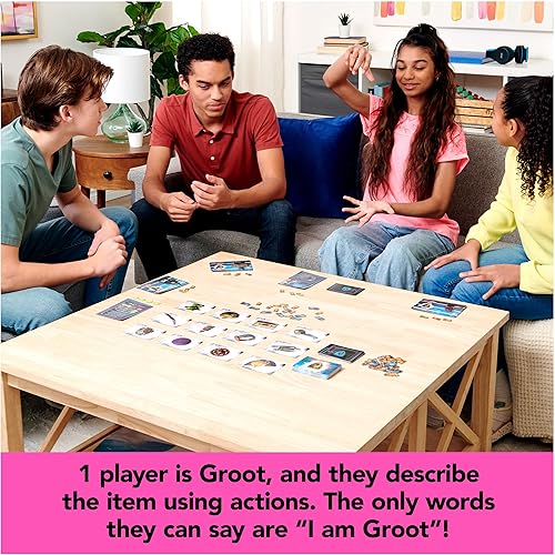 Miniatura 3 de Spin Master Games Marvel Guardians of The Galaxy, The Groot Escape, juegos de cartas estilo charadas para adultos y niños a partir de 10 años