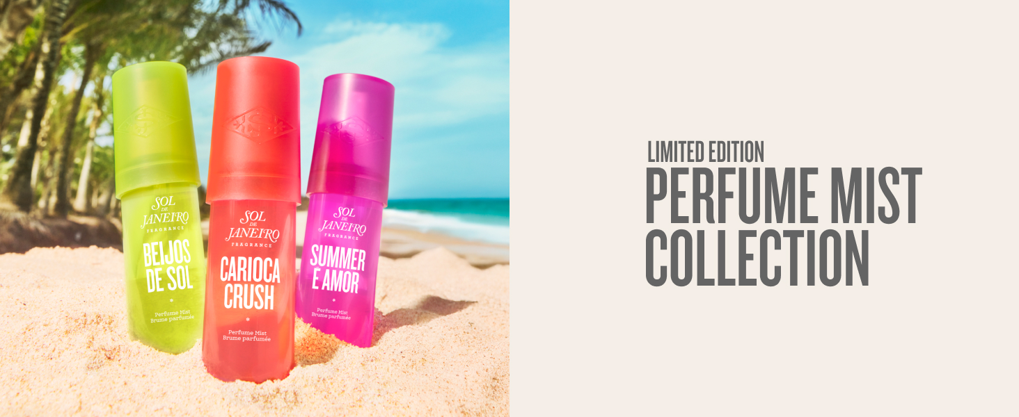 Sol de janeilo 限定版 ボディミストセット Limited Edition Perfume Mist Trio​ | Sol de Janeiro