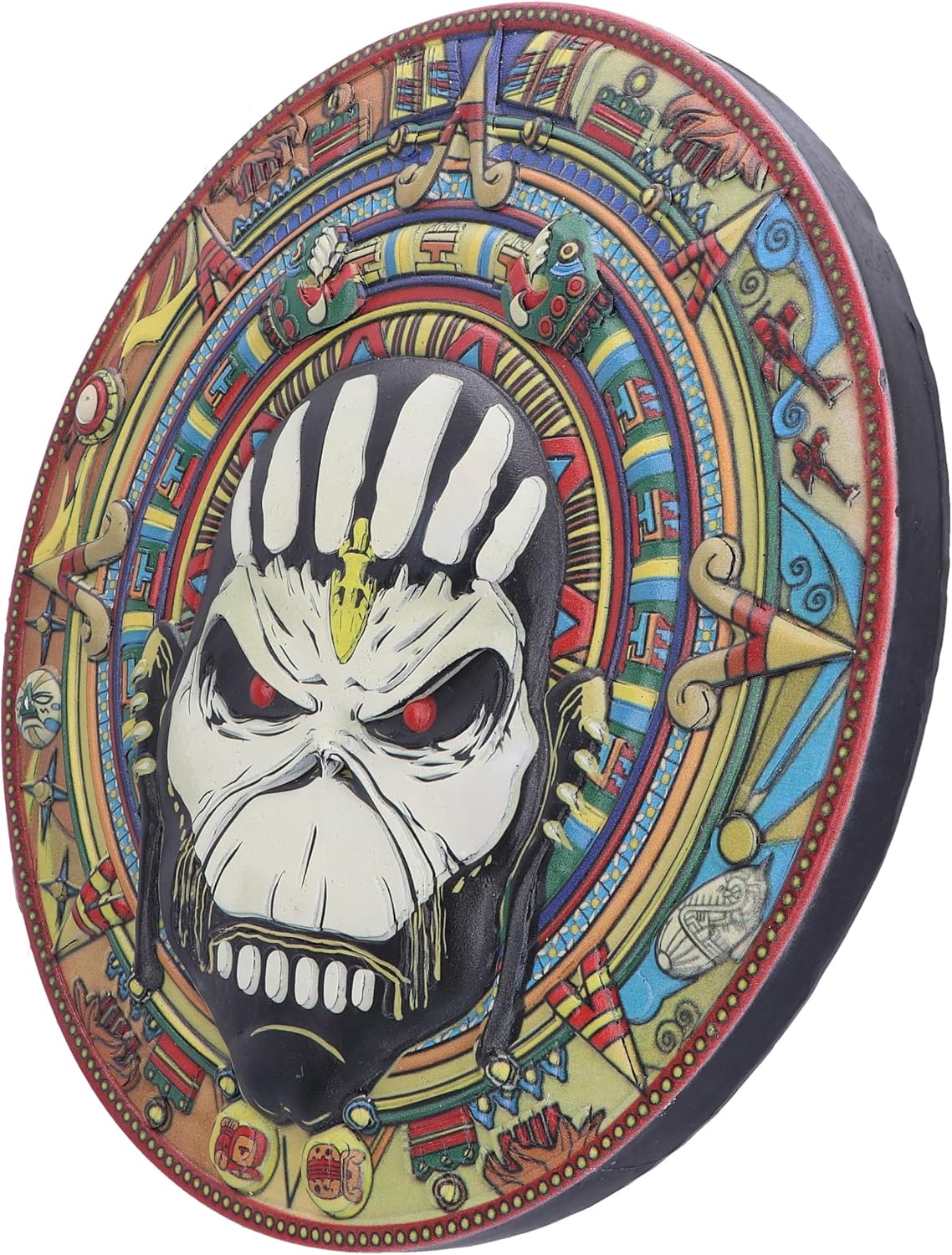 Nemesis Now Iron Maiden Wall Plaque, Resin, Multicoloured, 29cm image 2
