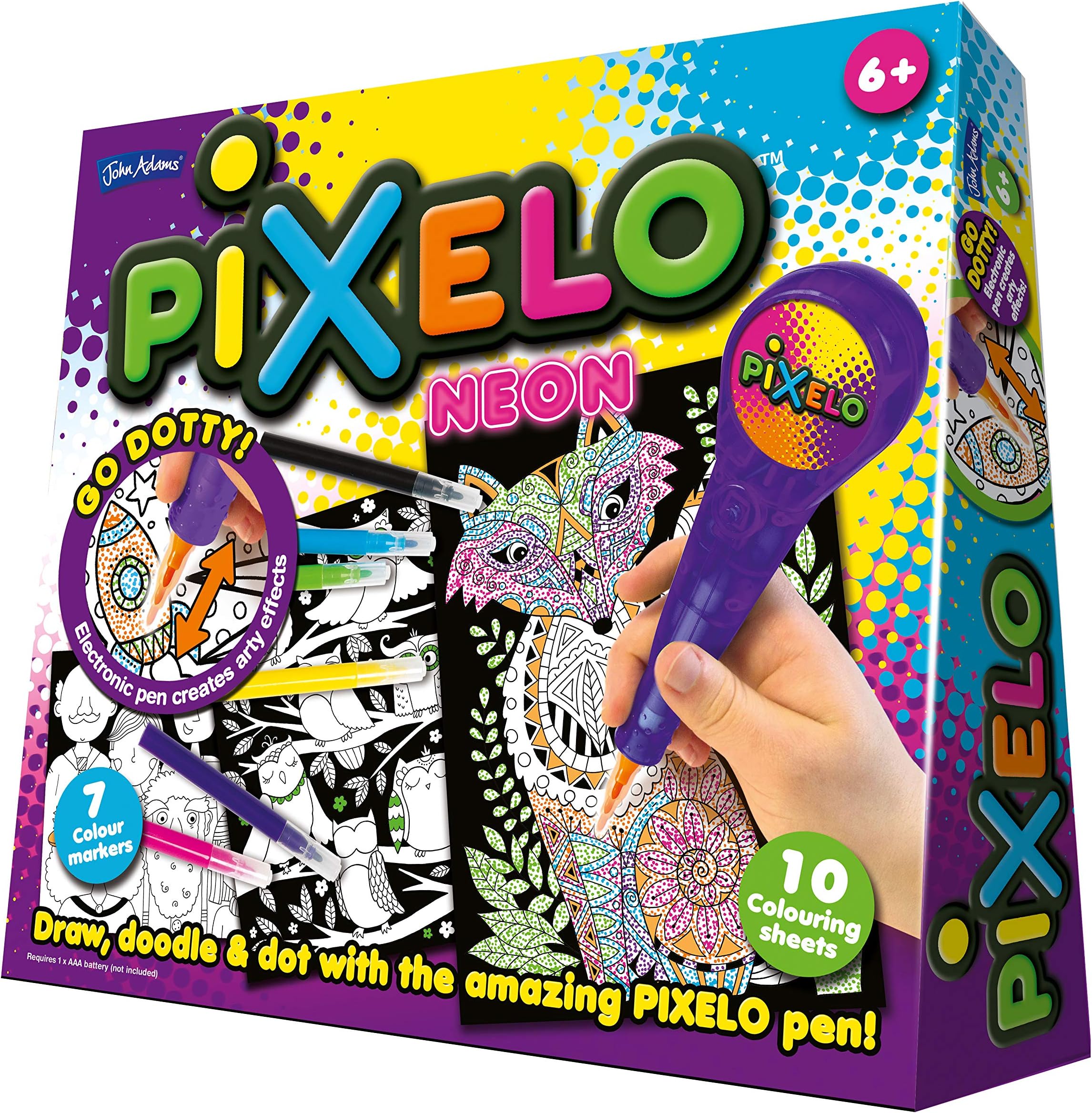 Pixelo Neon from John Adams