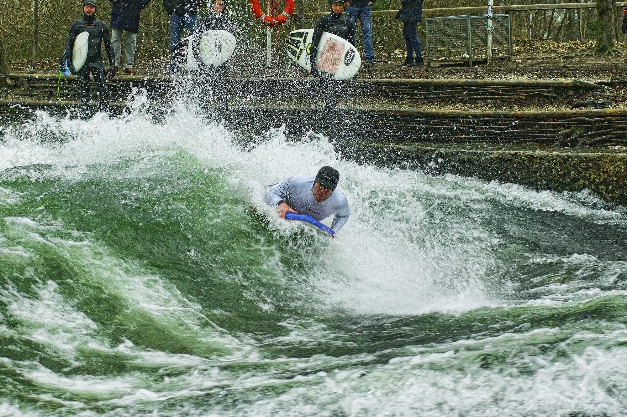 AIRMATE M 40 " Bodyboard Inflatable - Boogieboard aufblasbar - Sportgerät - Für Erwachsene