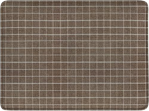 Miniatura 104 de Spatial Order Decoración del hogar | Otomana tapizada mediana rectangular de almacenamiento | Otomana con tapa con bisagras con almacenamiento para