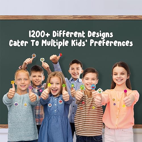 Miniatura 3 de Suuuper - Más de 3750 calcomanías de motivo, más de 1200 diseños bonitos, divertidas calcomanías para manualidades, álbumes de recortes,