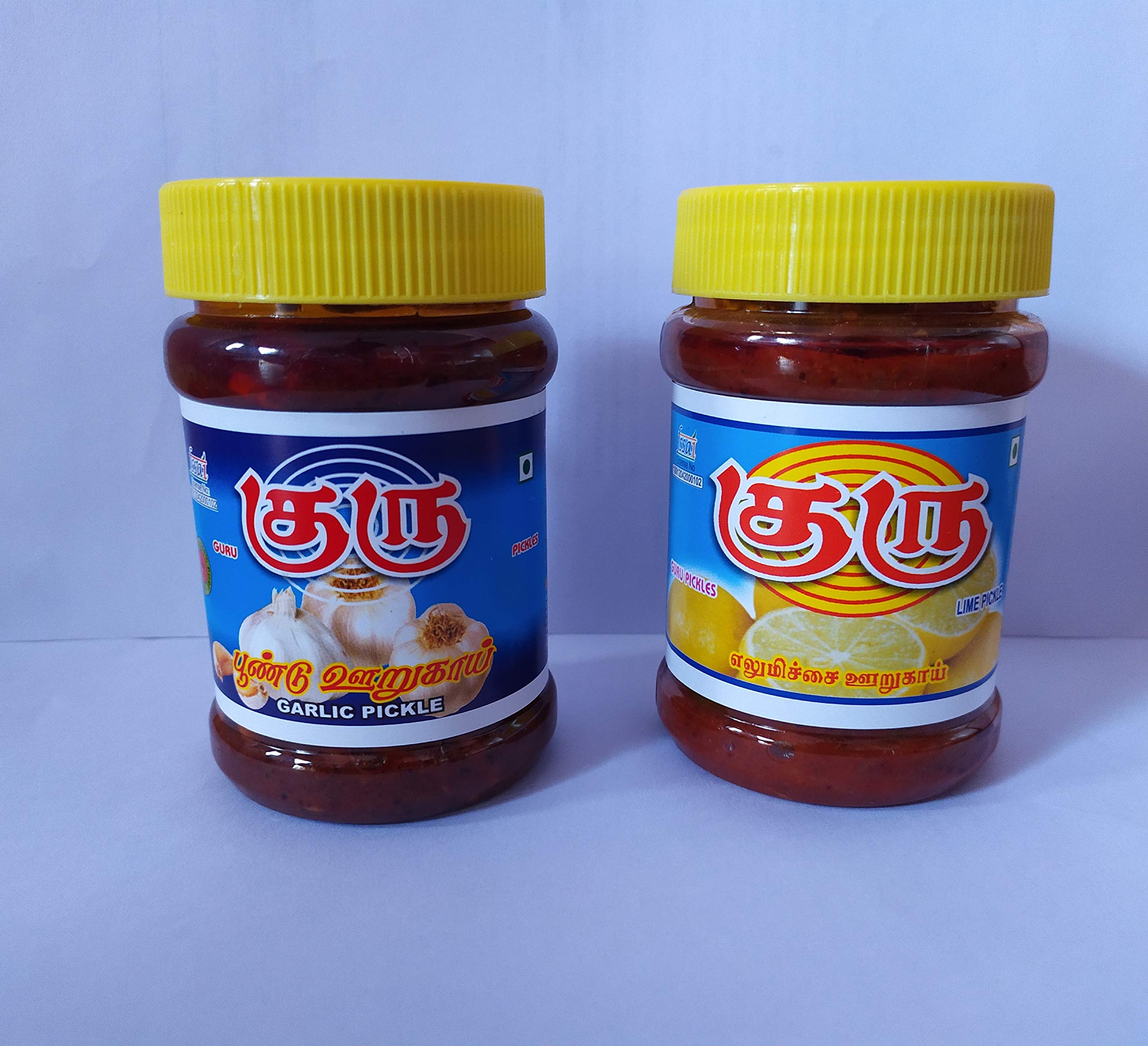 GURU Pickles - Combo of Lemon Pickles & Garlic Pickle (300g+300g) (B08LBN66HZ) Amazon Price History, Amazon Price Tracker