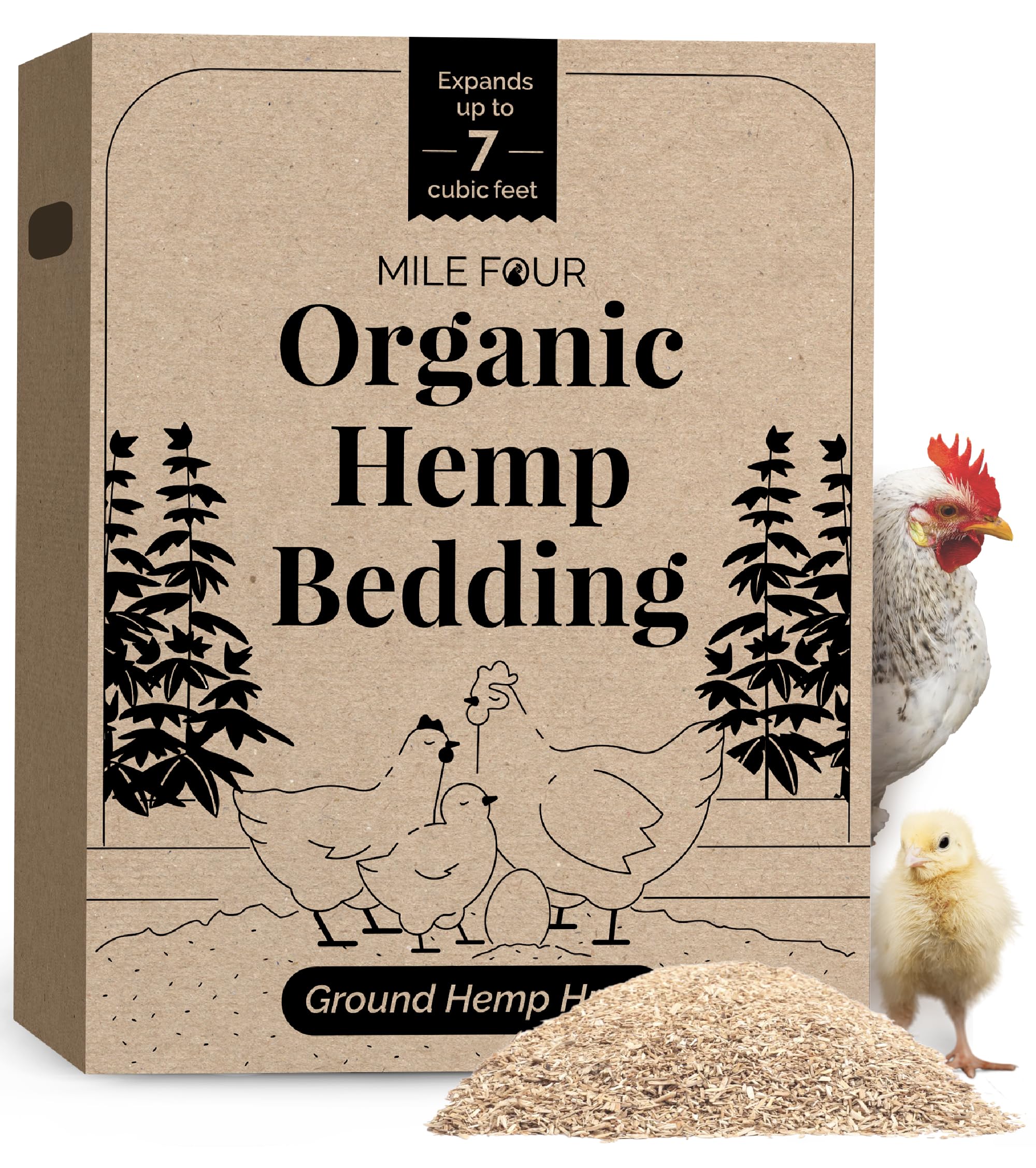 Mile Four Organic Hemp Bedding