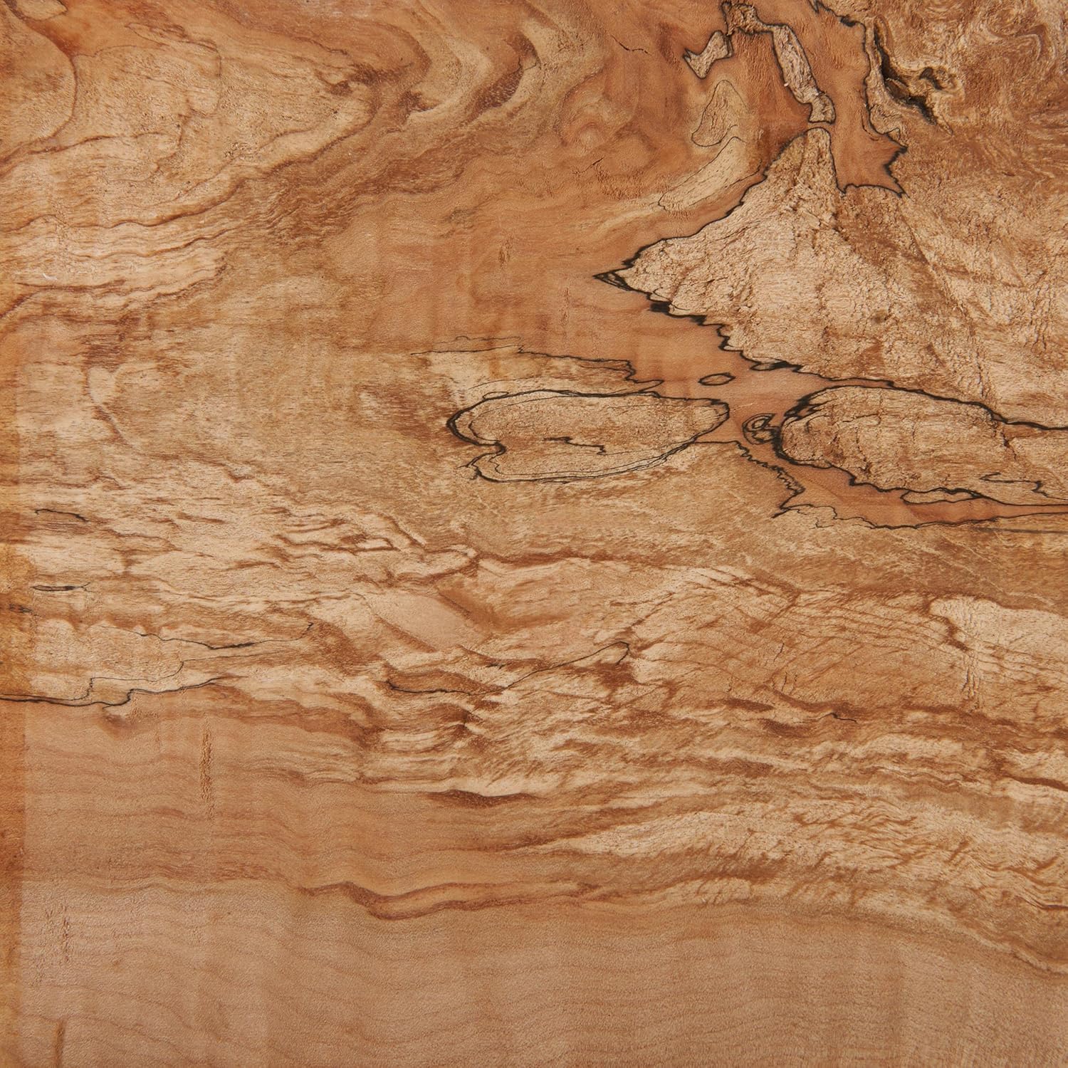 Woodcraft Figured Maple 2-1/2" X 8" X 8" 1-Piece