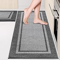 Vista 31 de Alfombras de cocina de 24" x 70", antideslizantes, lavables a máquina, alfombras de pasillo de cocina, tapetes de piso, tapetes absorbentes