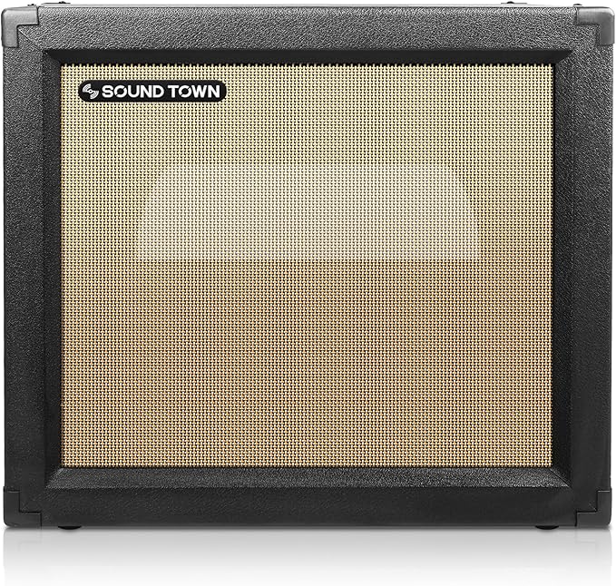 Sound Town Gabinete de Altavoz para Guitarra Vacío 1x12", Abierto, Negro miniatura 2