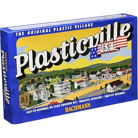 Amazon Com Bachmann Trains Plasticville U S A Buildings Classic Kits School House Ho Scale Toys Games