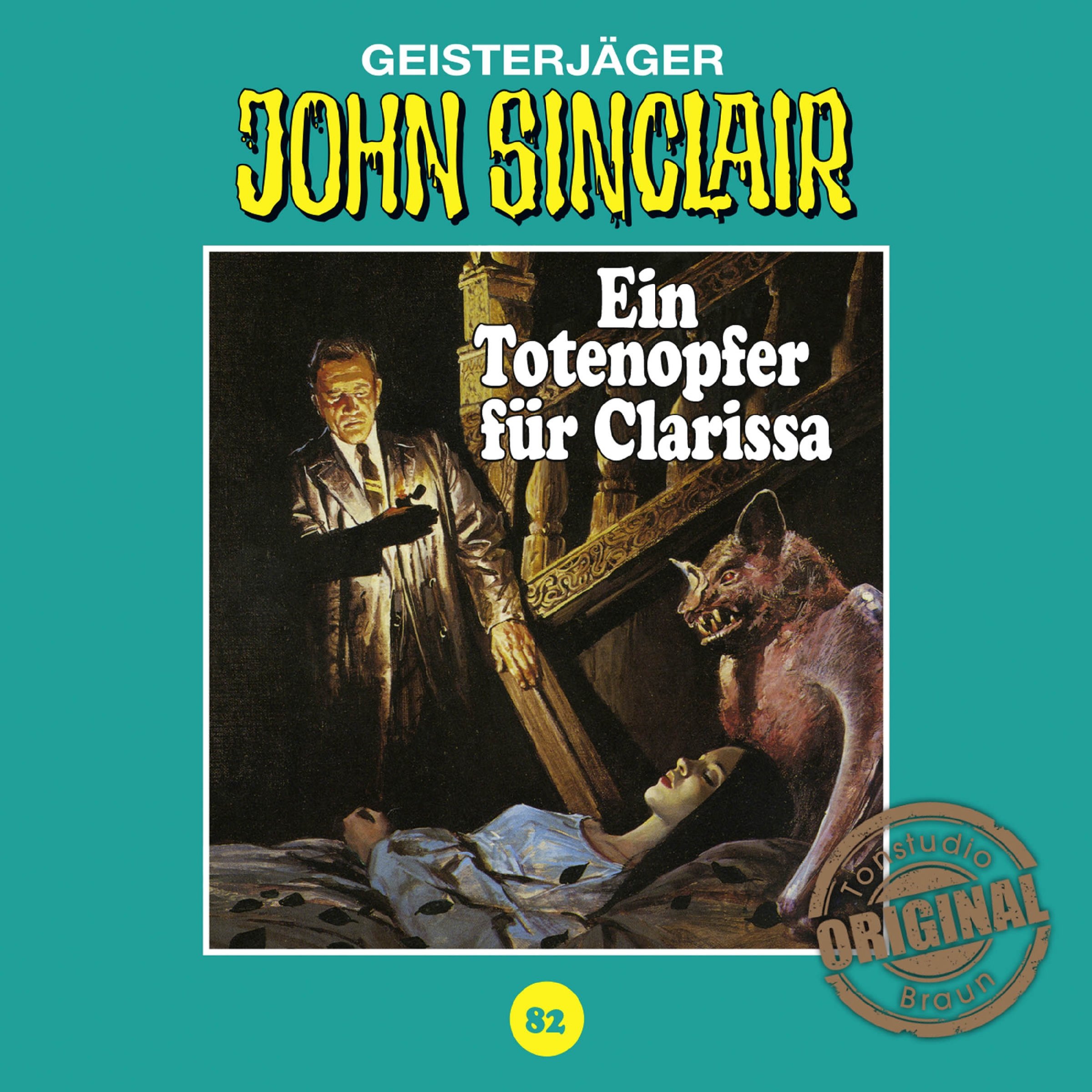 Cover art for Ein Totenopfer für Clarissa