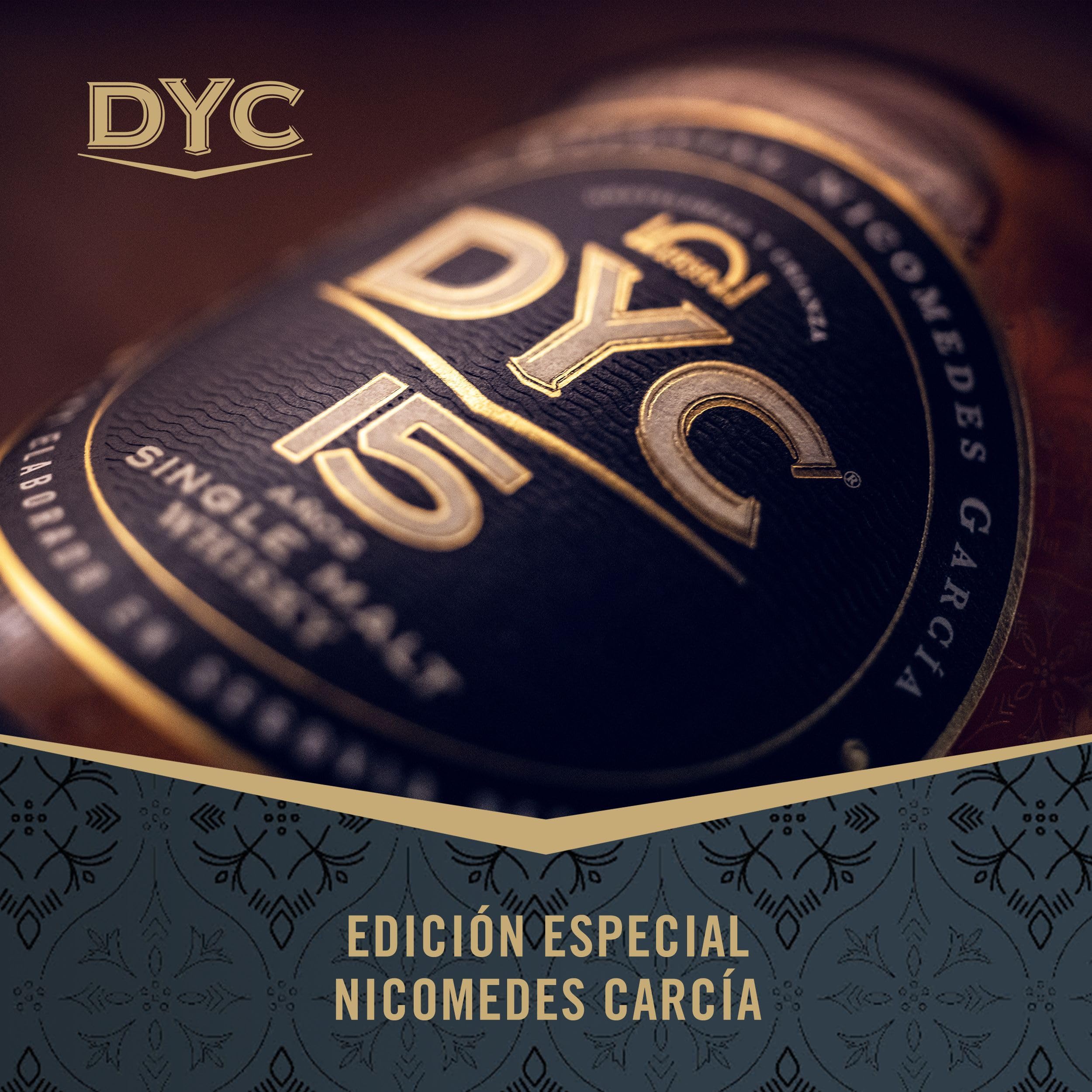 DYC 15 Años Whisky Single Malt Colección Maestros Destiladores 70cl