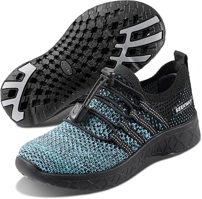 SEEKWAY Hiking Water Shoes for Kids and Toddler - Quick Dry Aqua Shoes and Barefoot for Surf Swim Beach Pool Kayak Sport Accessories, Camping Essentials Non-Slip for Boys Girls Sizes