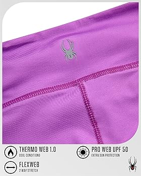 Spyder Women's Activewear Legging - Poly Span Knit UPF 50
