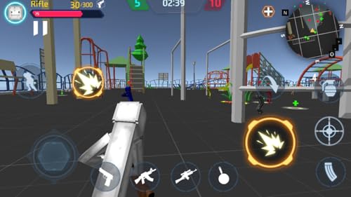 People stick battle playgrounds Physics Human Fire