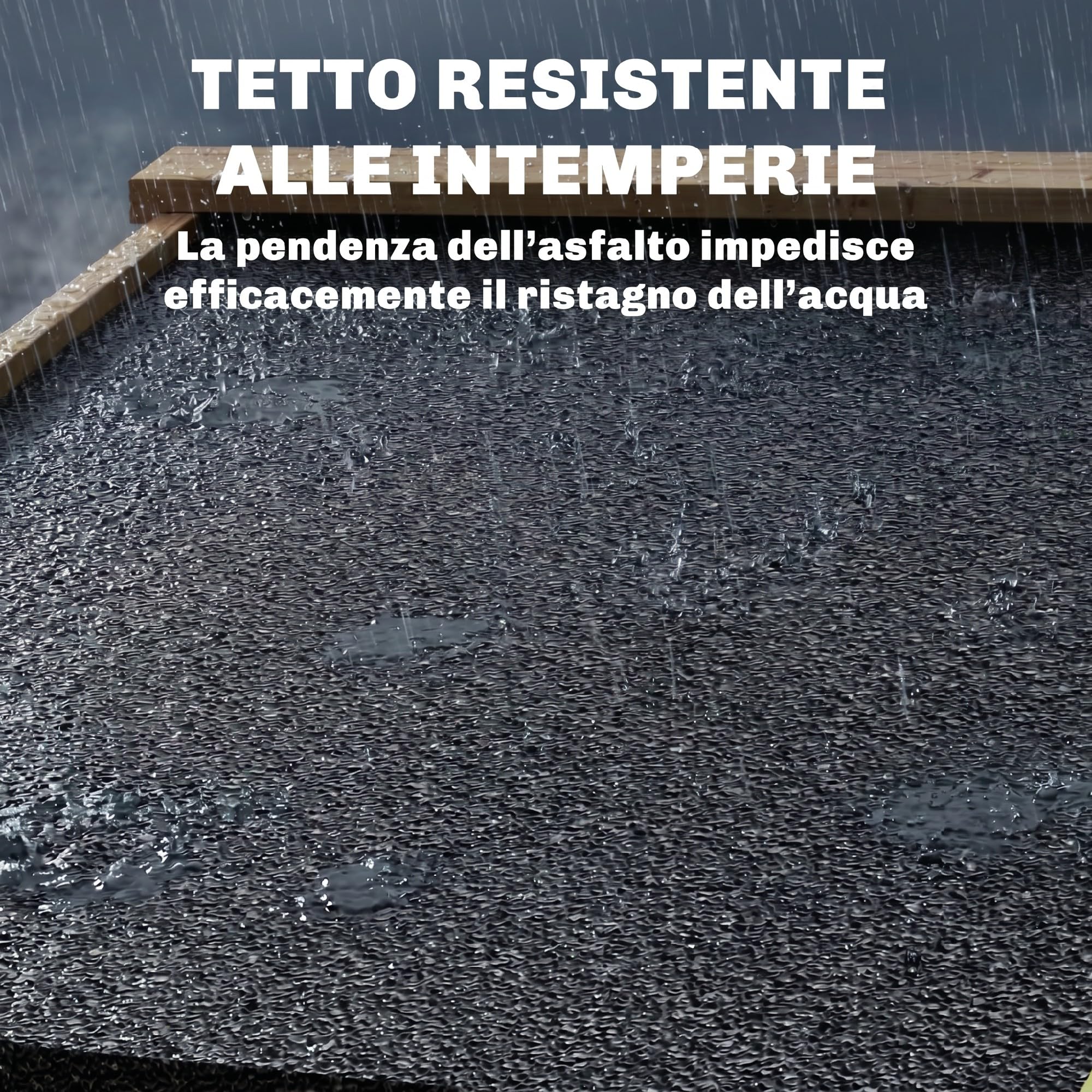 Outsunny Armadio da Giardino in Legno di Abete con Ante Ventilate Naturale | Kit Antiribaltamento, Armadio da Esterno Porta Attrezzi, Ripiani Rimovibili, Tetto Inclinato in Asfalto