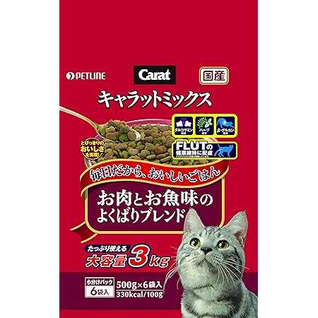 Amazon ねこ元気 全成長段階用 お魚とお肉ミックス まぐろ 白身魚 チキン 緑黄色野菜入り 1kg ねこ元気 ドライ 通販