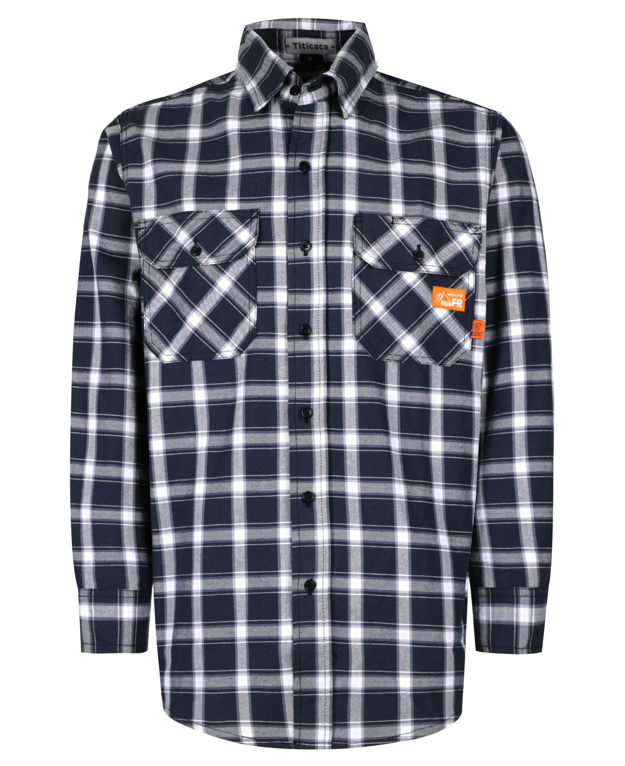 Titicaca FR Shirts Flame Resistant Men's Cotton 6.5oz Lightweight Uniform Welding Shirt