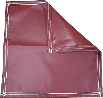 12 Ft. x 15 Ft. Burgundy 18 Oz. Vinyl Tarp