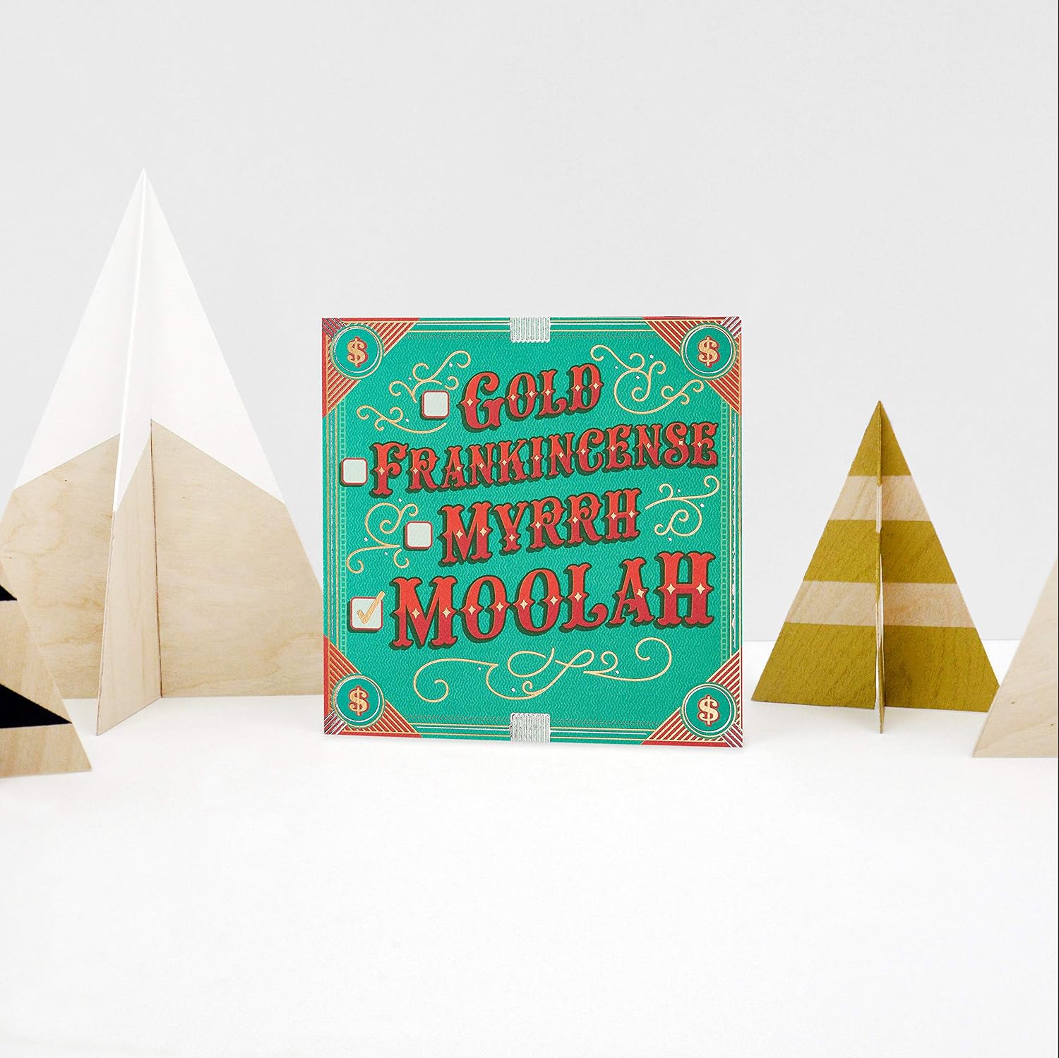 American Greetings Gift Card Holder Christmas Card (Spend It Wisely)