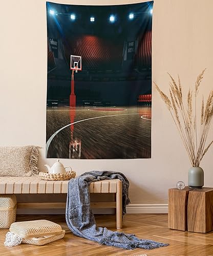 Miniatura 99 de Ambesonne Tapiz de fiesta de los años 70, caja retro en arte pop, música de baile, composición colorida impresa, para colgar en la pared para