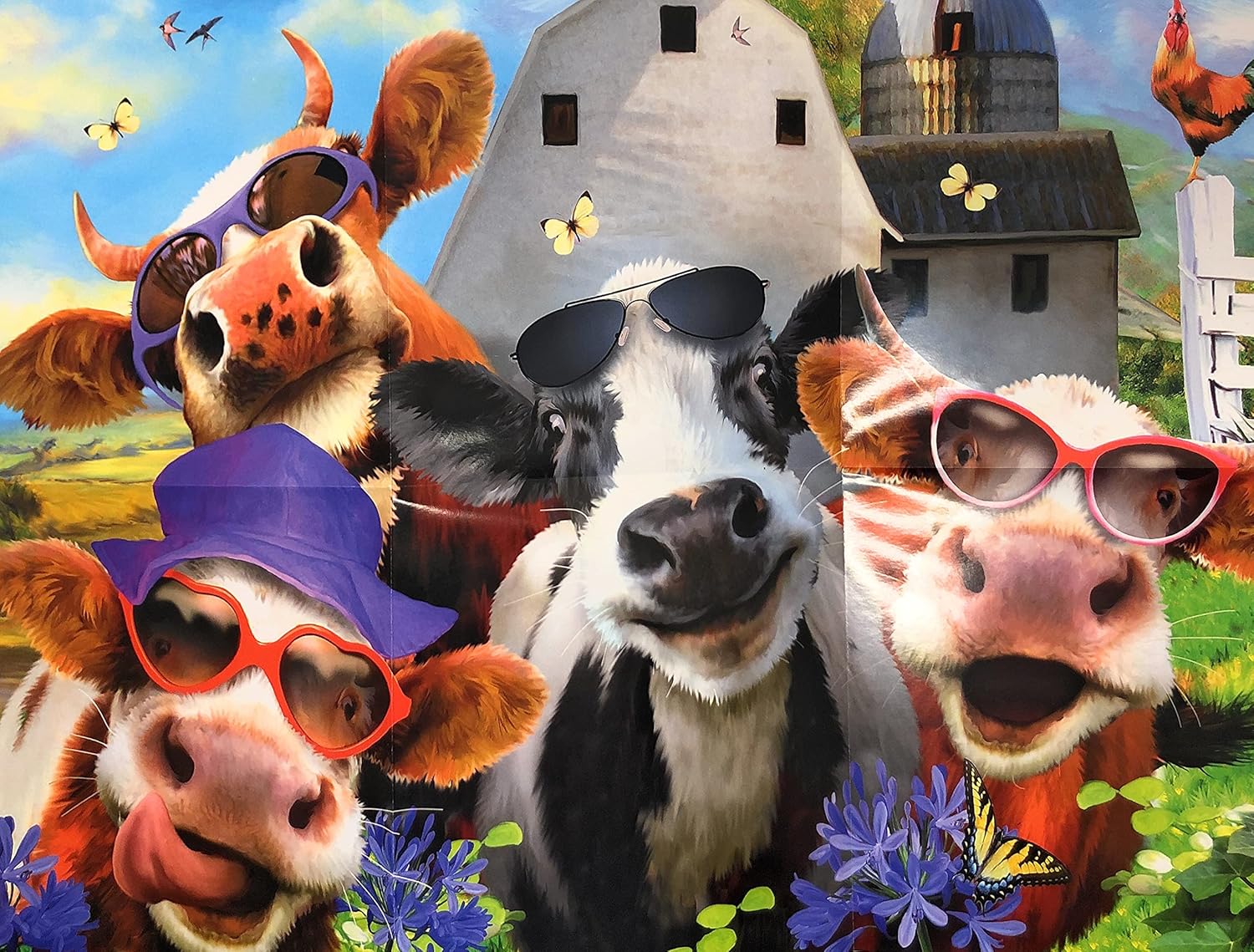 Ceaco Selfies Udderly Cool Puzzle - 550Piece