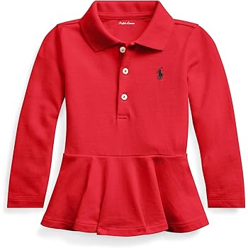 red baby polo shirt