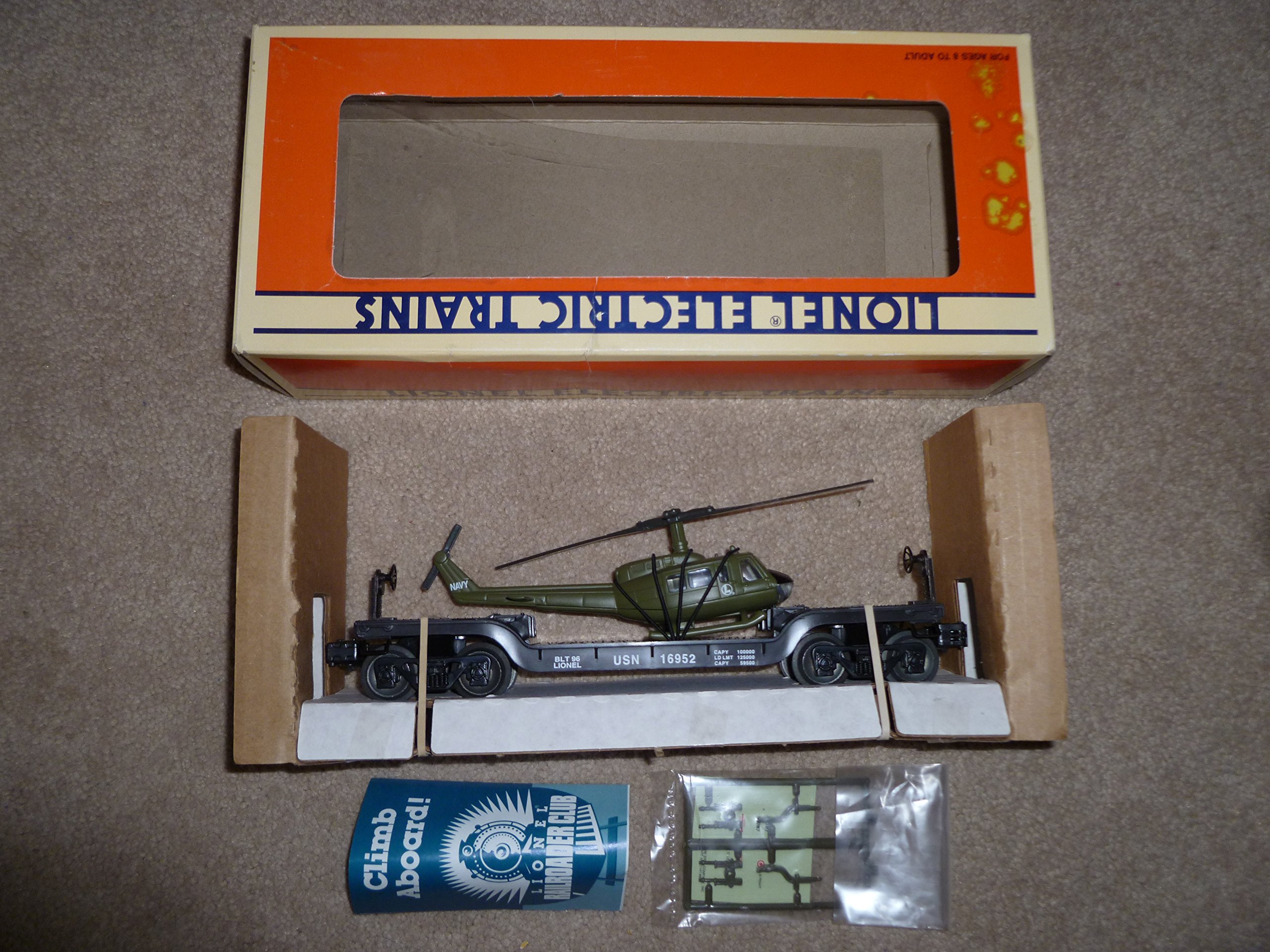 lionel navy train set
