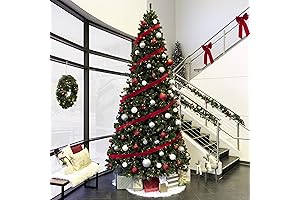 12 Foot Christmas Tree Pre-Lit: Best Choice Products Artificial Spruce Christmas Tree