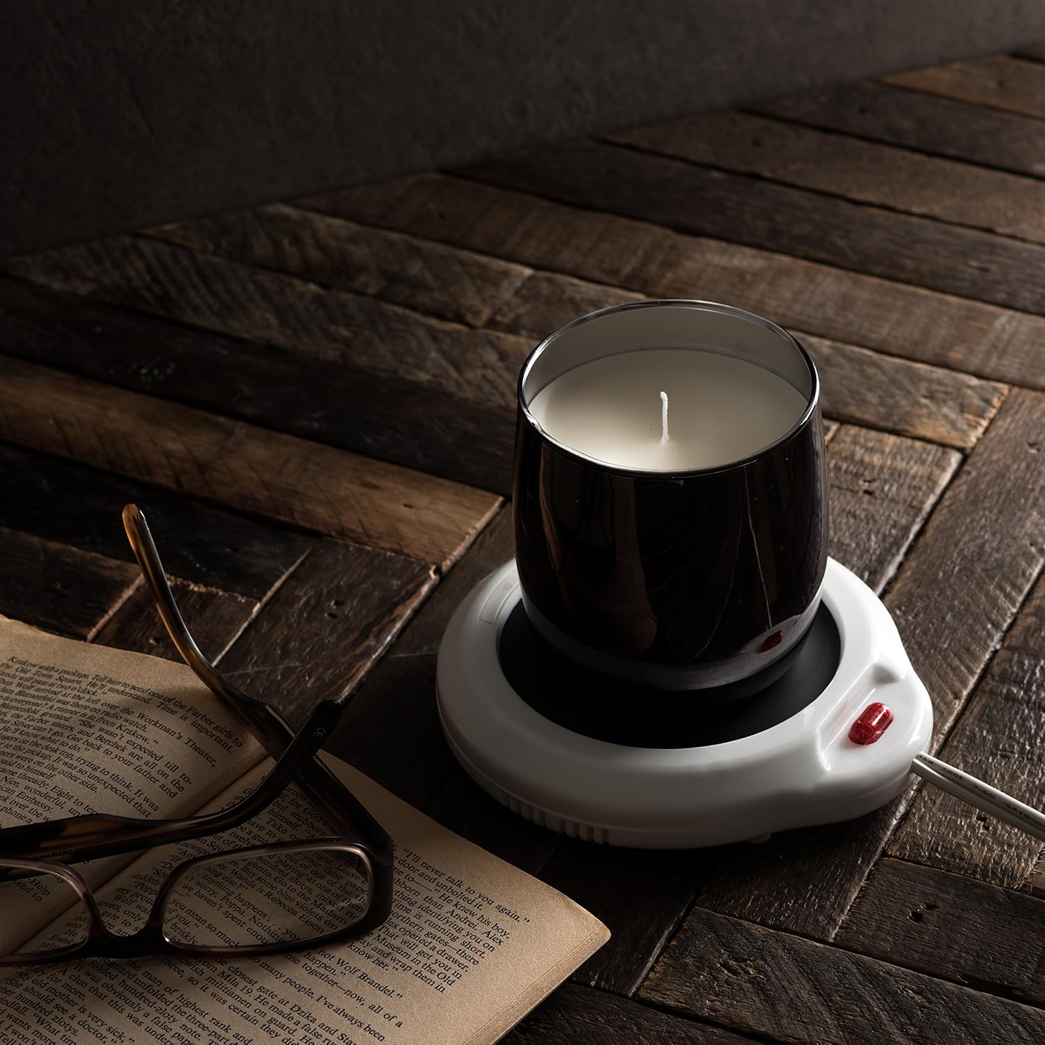 Bellemain Desktop Mug Warmer for Coffee, Tea, Cocoa, Soup, Scented Candles or Wax