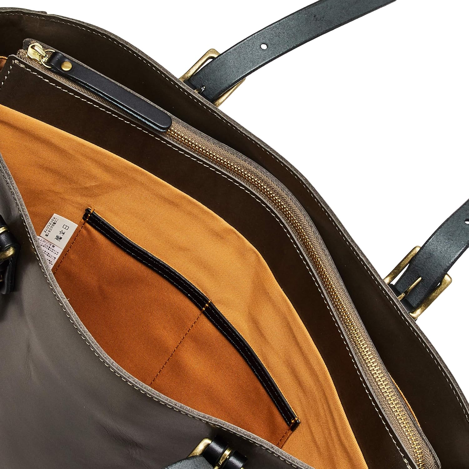 Tsueha Tote Bag, Top Quality Himeji Leather, Made in Japan, Camel