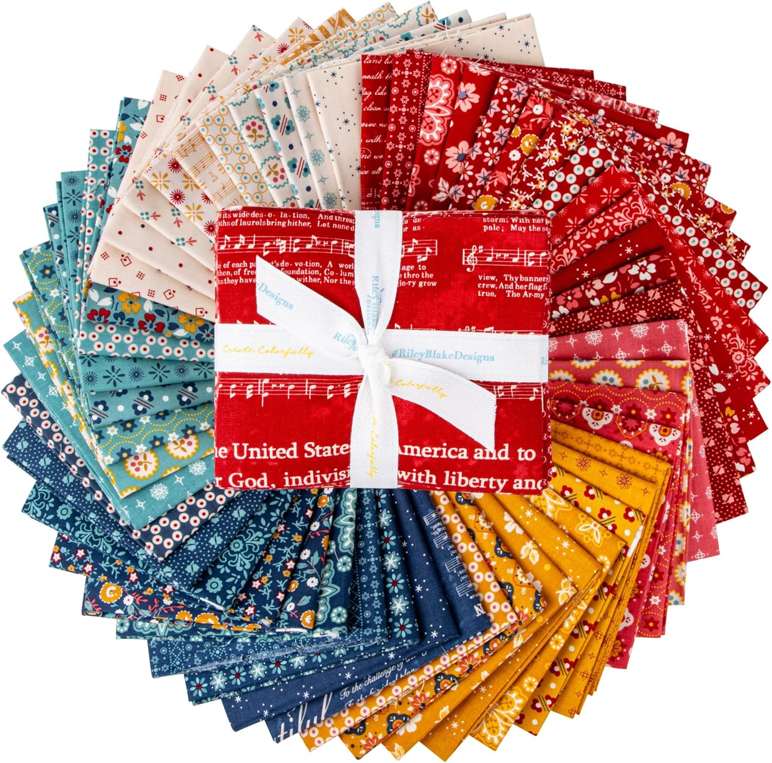 Lori Holt Americana 52 Fat Quarters Riley Blake Designs FQ-16080-52