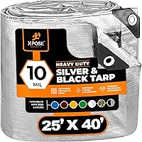 Vista 105 de Xpose Safety - Lona de poliéster resistente, 0.394 pulgadas de grosor, resistente al agua, con protección contra rayos UV, reversible