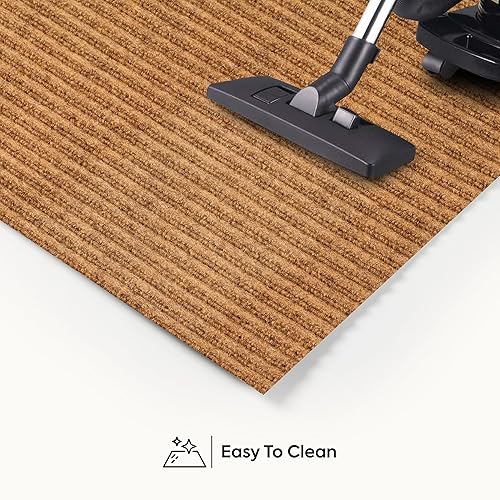 Miniatura 8 de Furnish my Place Alfombra de felpa de color liso, 2 pies, redonda, apta para mascotas y niños, resistente a las manchas y a la decoloración,