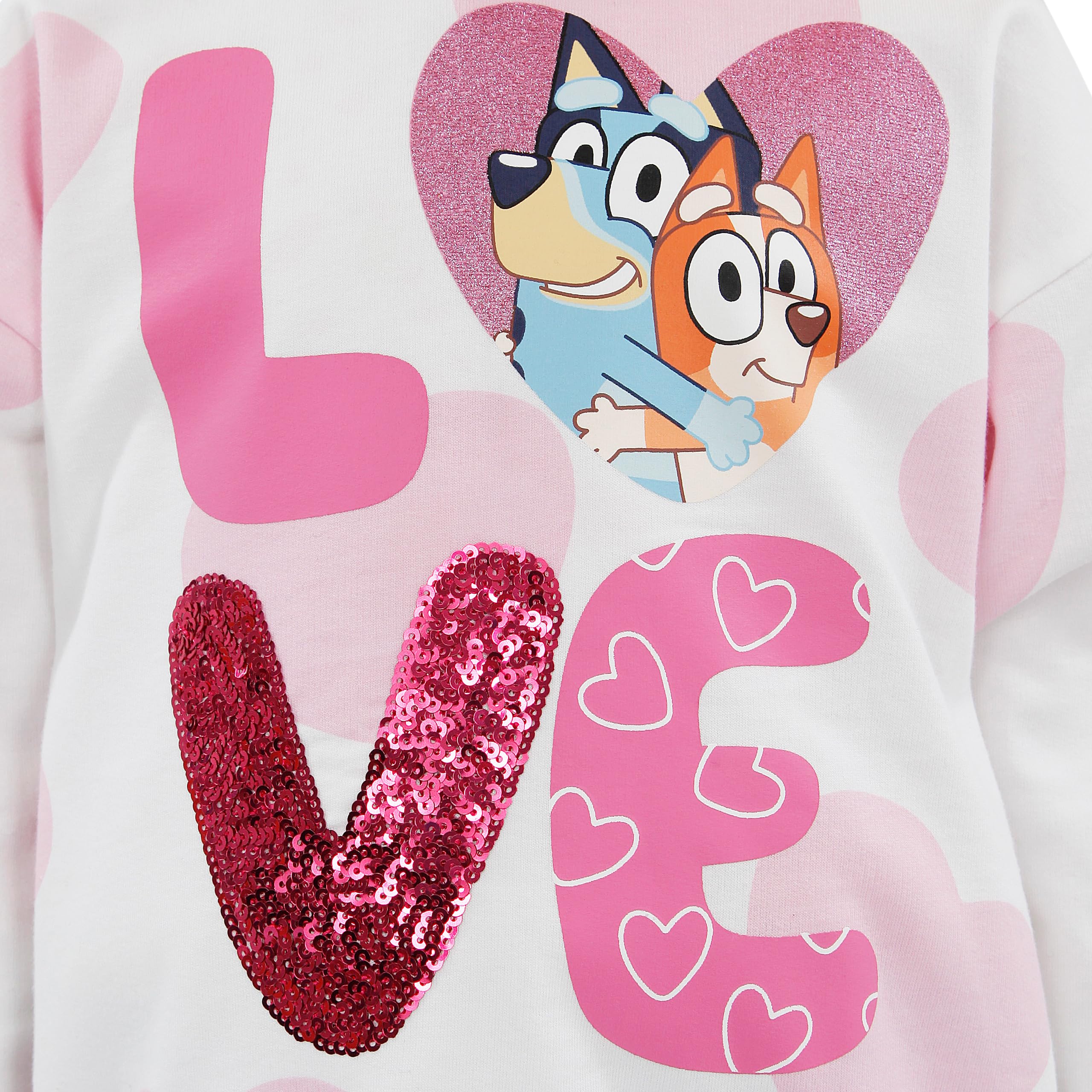 Bluey Sudadera Bingo Sudaderas Niña | Sudadera Blanca Niña | Verano Sudaderas Chica