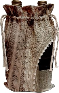 3dRose Danita Delimont - Moorish Architecture - Morocco, Islamic law courts and designs-AF29 CMI0019 - Cindy Miller Hopkins - Wine Bag (wbg_73569_1)