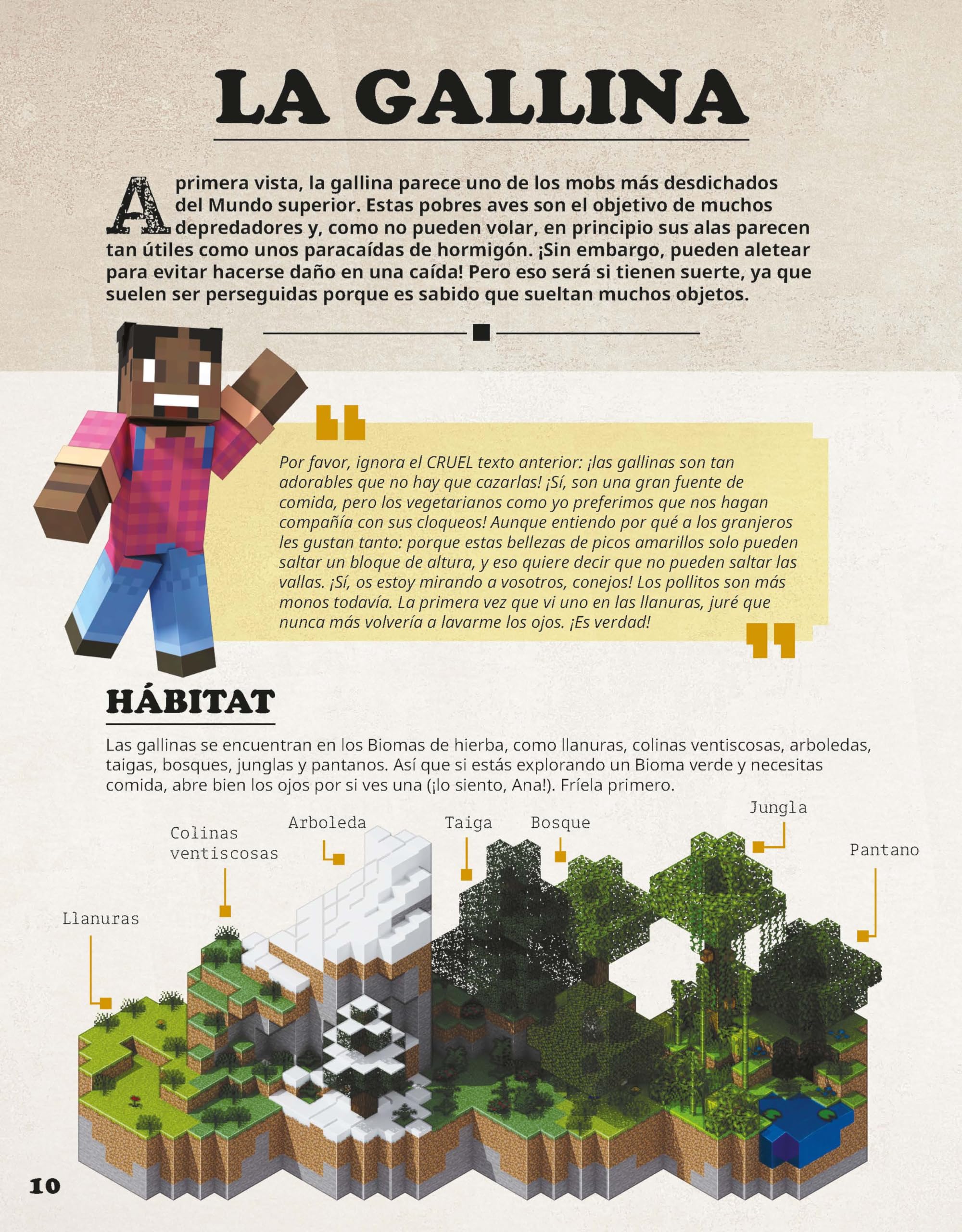 Minecraft oficial: Enciclopedia de mobs: La guía definitiva sobre los mobs de Minecraft (HARPERKIDS)